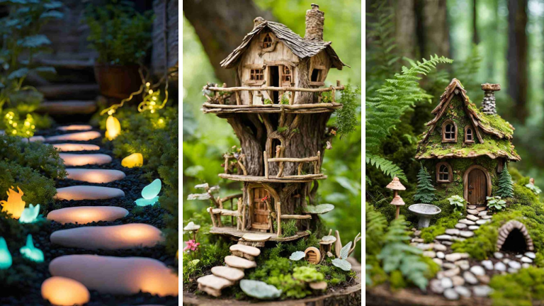 31 DIY Outdoor Fairy Garden Ideas to Spark Your Creativity