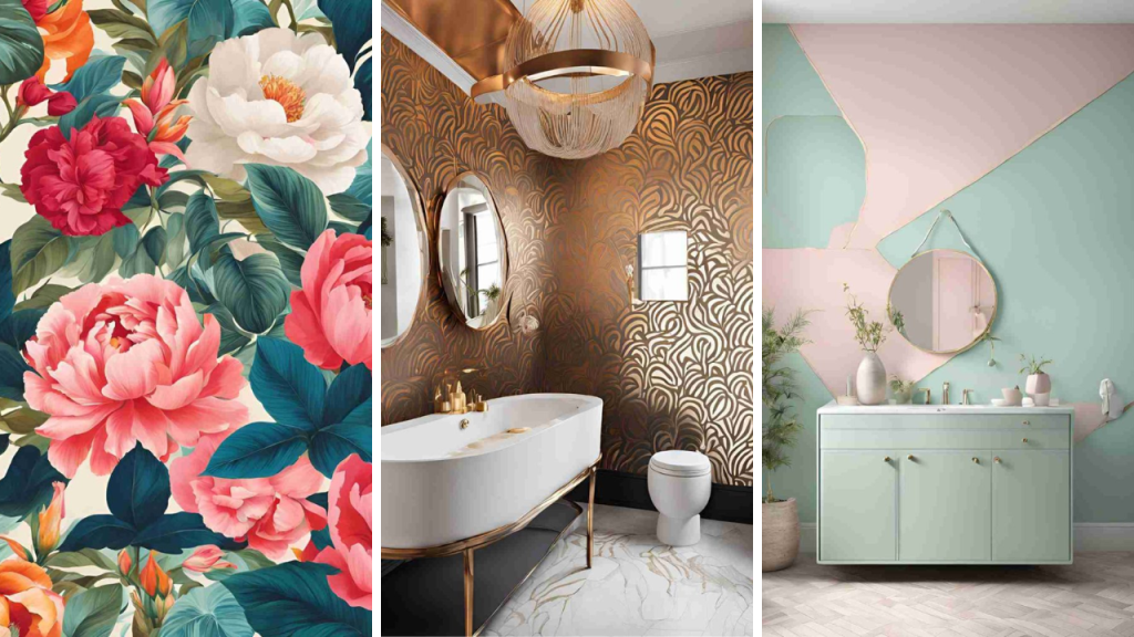 25 Half Bathroom Wallpaper Ideas to Transform Your Space