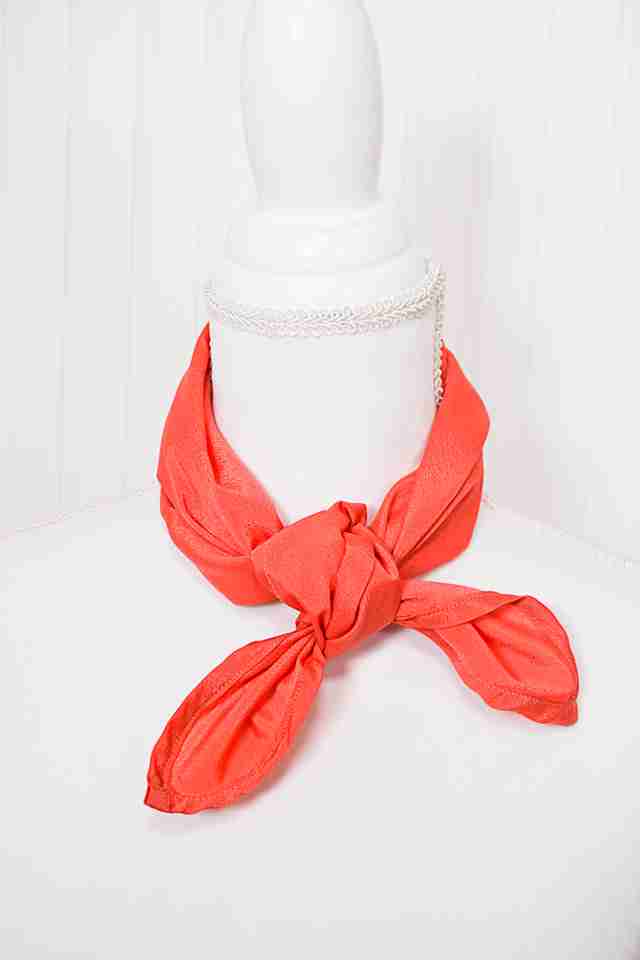 DIY neckerchief sewing gift