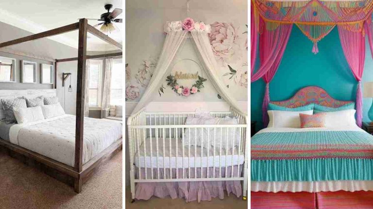 23 DIY Canopy Bed Ideas to Transform Your Bedroom Into a Dreamy Retreat
