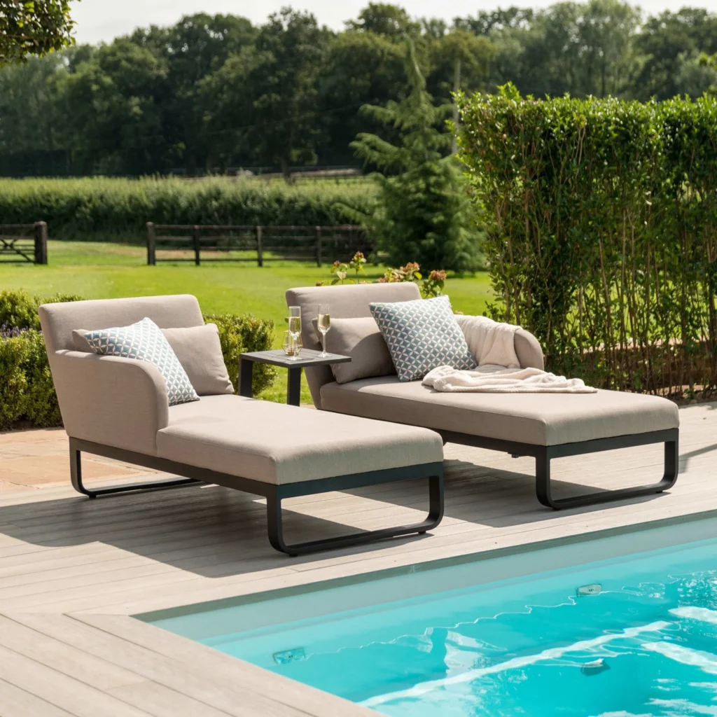 23 Patio Furniture Ideas to Transform Your Outdoor Space all garden sun loungers 597022
