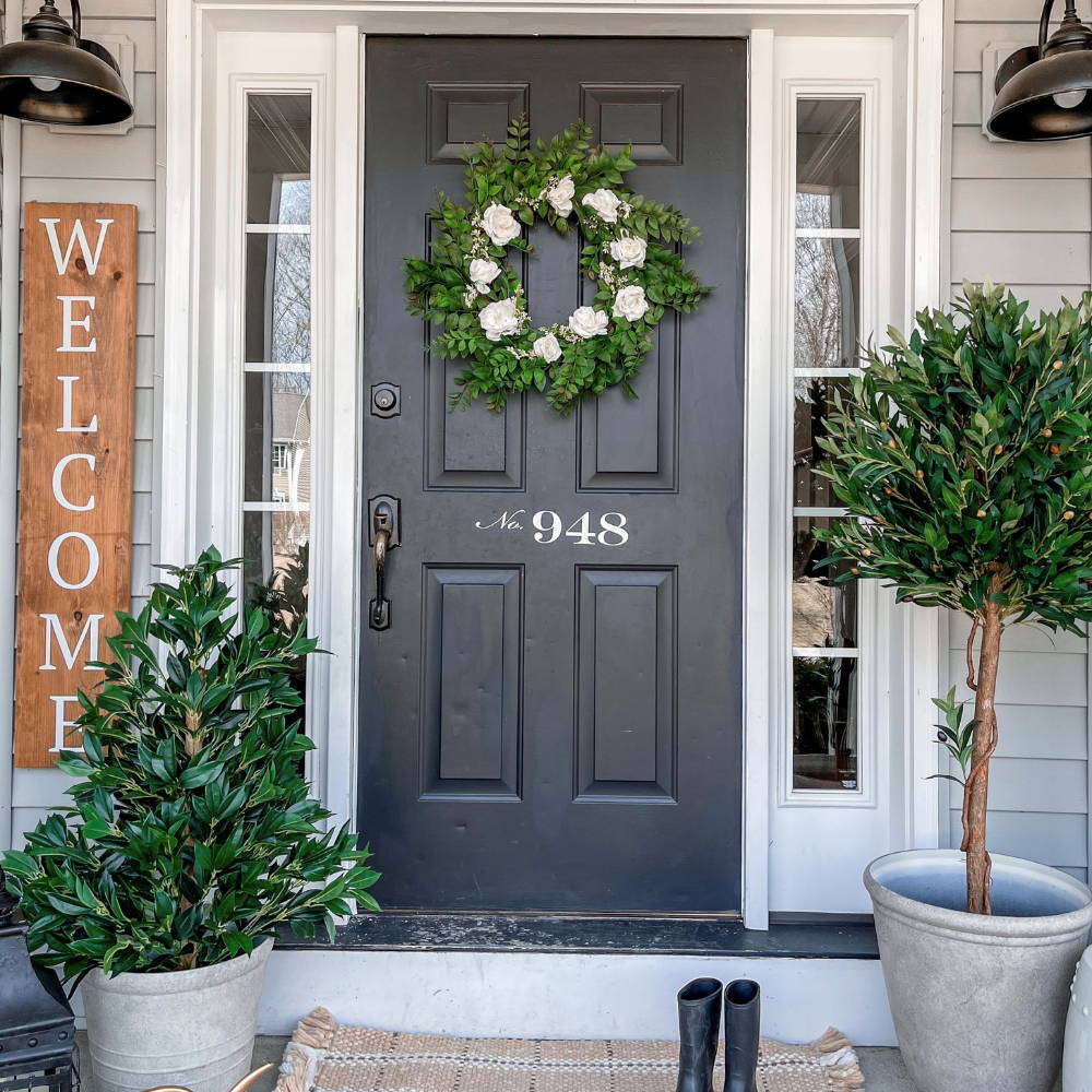 how to pick the best farmhouse front door wreath 423817