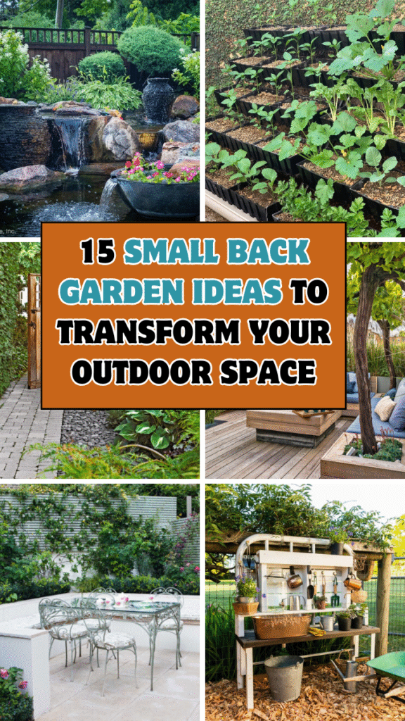 15 Small Back Garden Ideas to Transform Your Outdoor Space 1 (2)