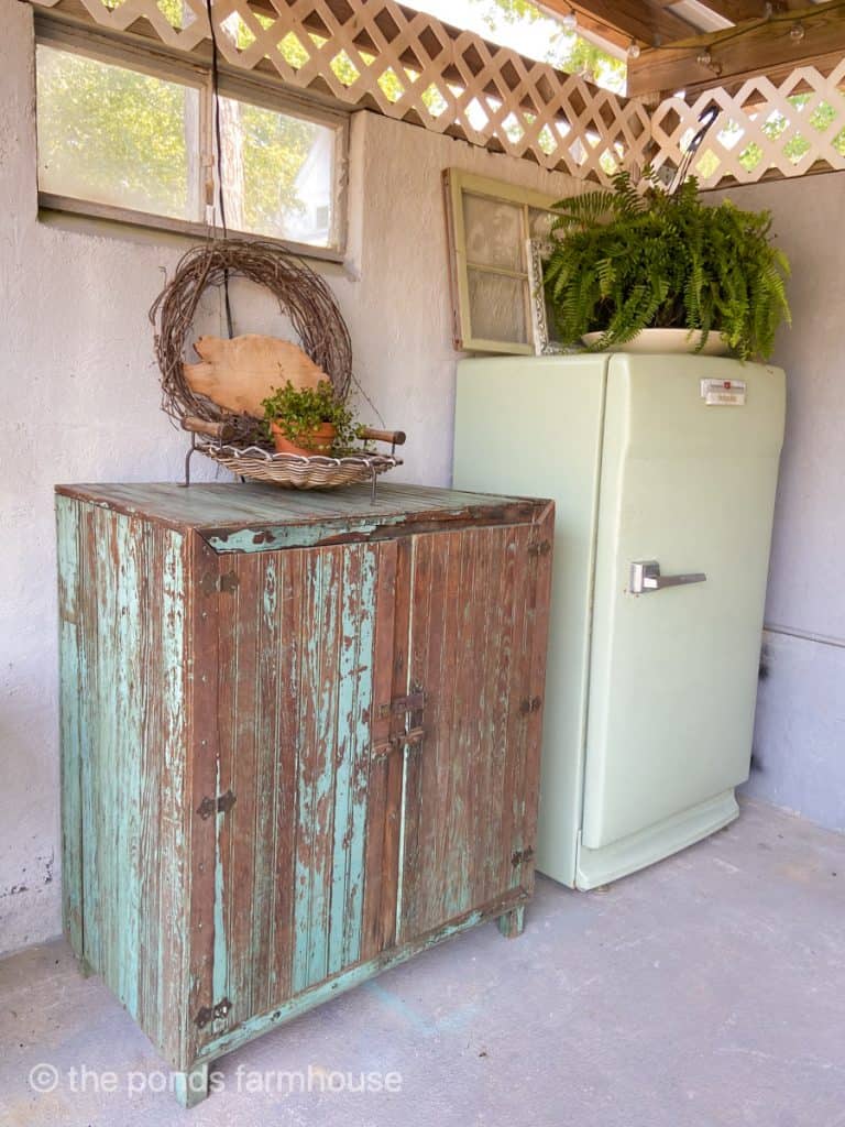 outdoor kitchen vintage decor 7 768x1024