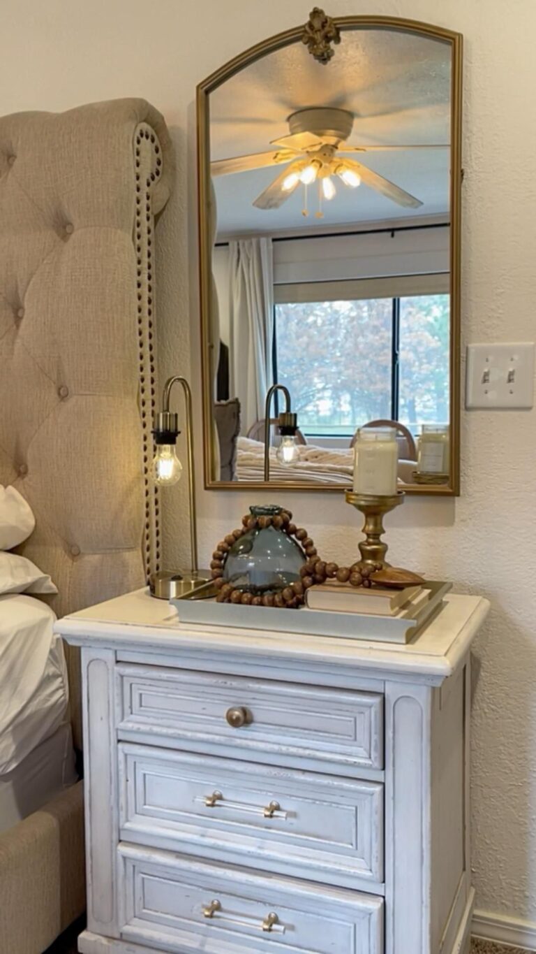 How High to Hang a Mirror Over a Nightstand? Step-by-Step Guide