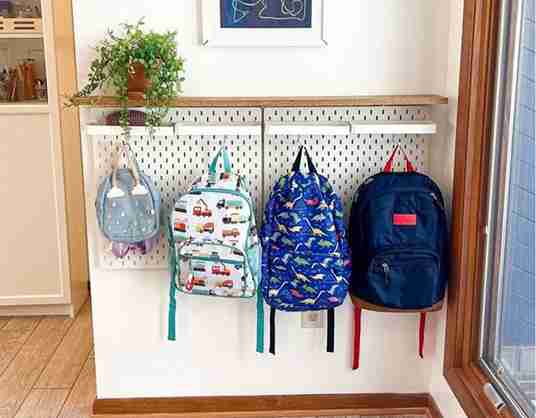 19 Backpack Storage Ideas That Make Mornings Less Chaotic