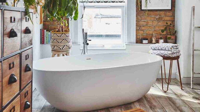 I Thought Earthy Bathroom Decor Was Trendy Until I Saw How Calm It Feels