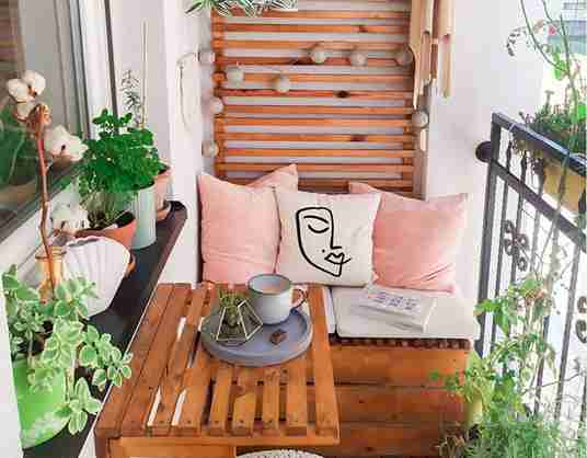 How I Decorated My Small Balcony (Step-by-Step for a Really Tight Space)