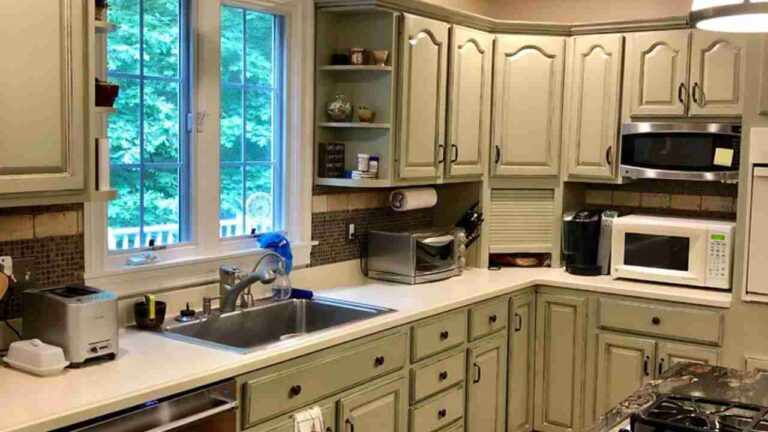 How To Use Space Between Kitchen Cabinets and Ceiling