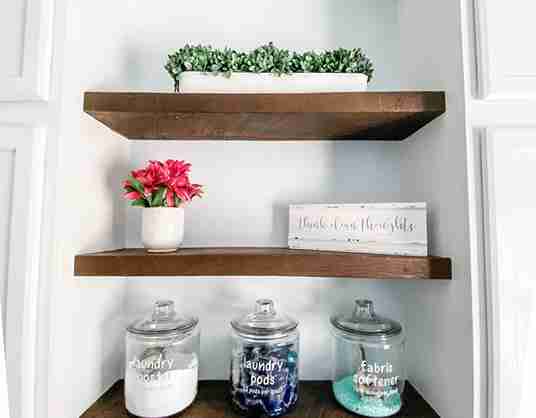 Tired of Laundry Room Clutter? Try These Detergent Storage Ideas