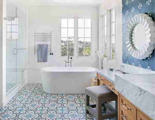 I Can’t Stop Thinking About These Blue Bathroom Ideas