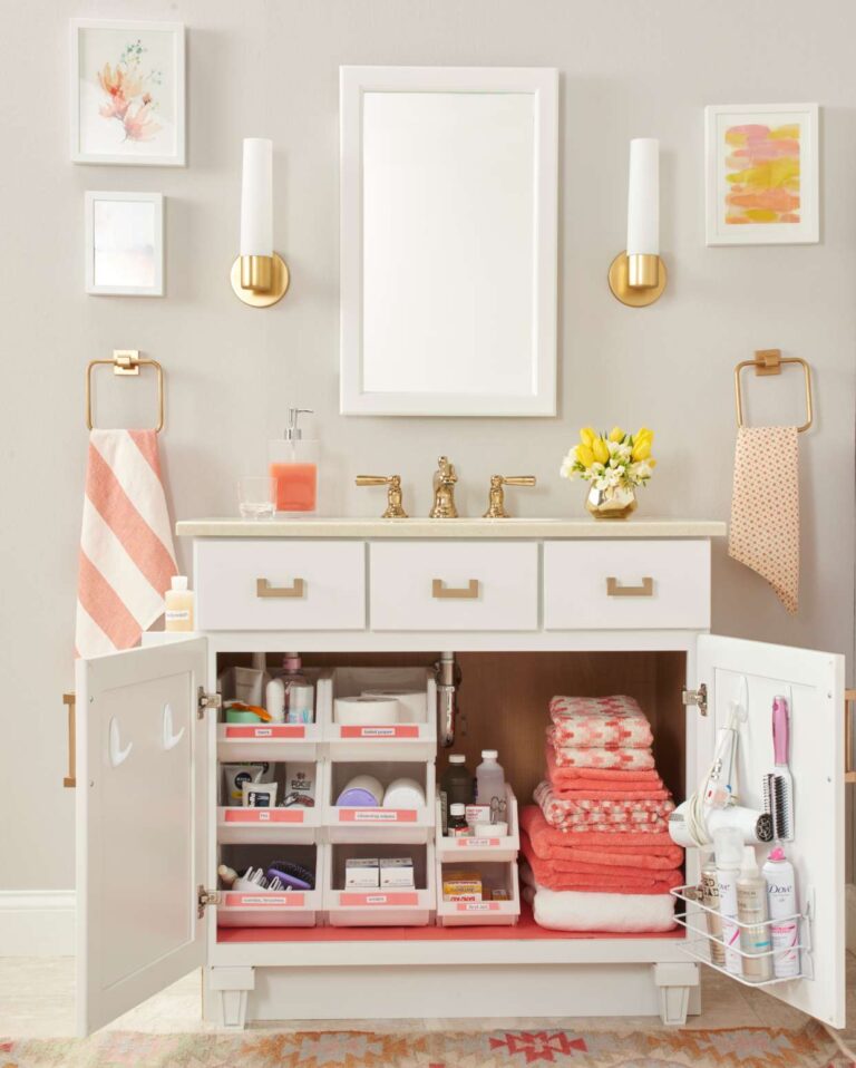 27 Under-Sink Bathroom Organization Ideas to Maximize Space