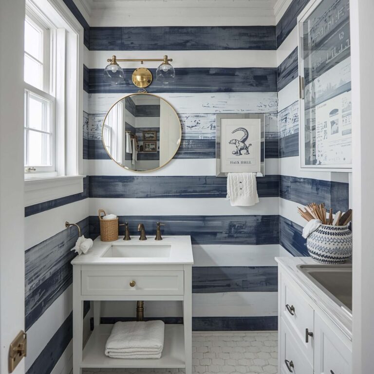 I Found Half Bathroom Wallpaper Ideas That Completely Change Small Spaces