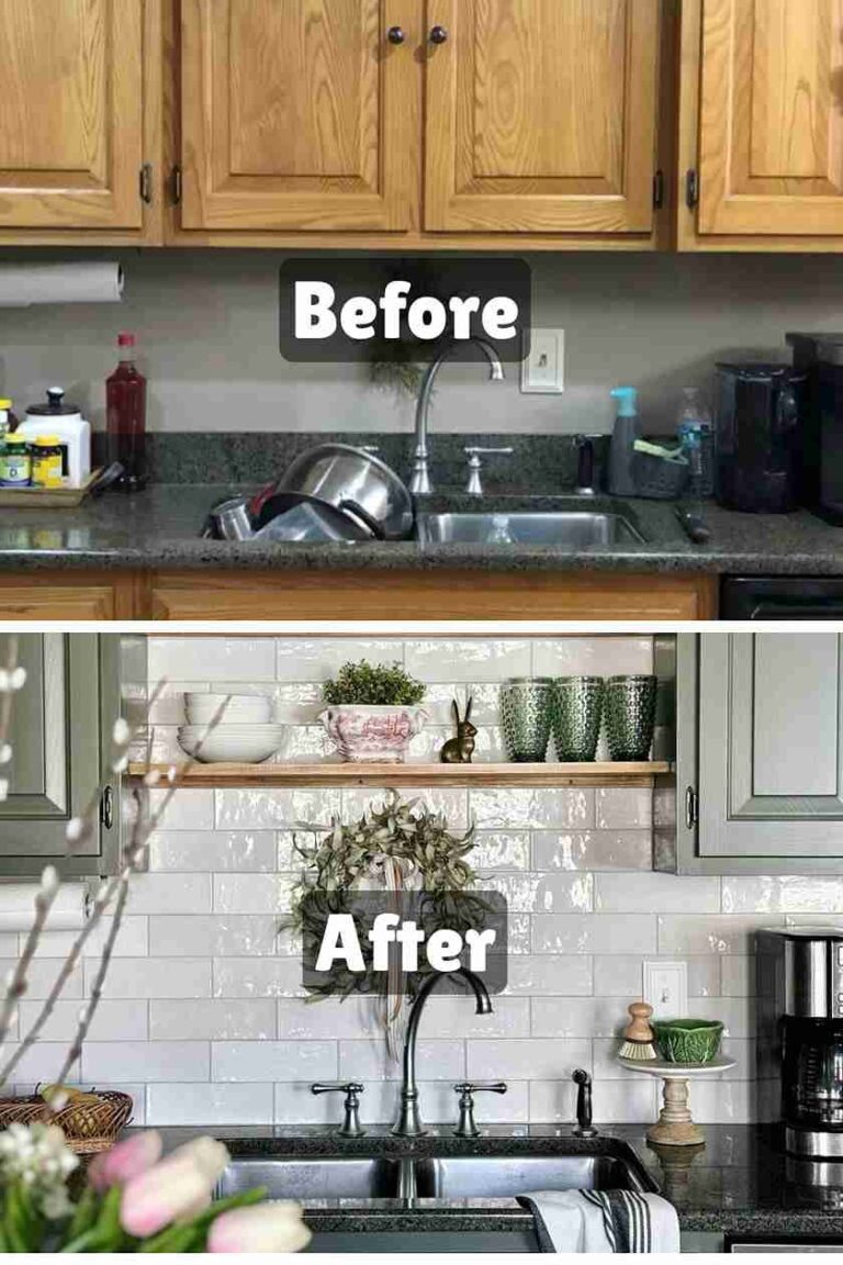 How I Renovated My Kitchen With Open Shelves And A Cozy Vintage Style