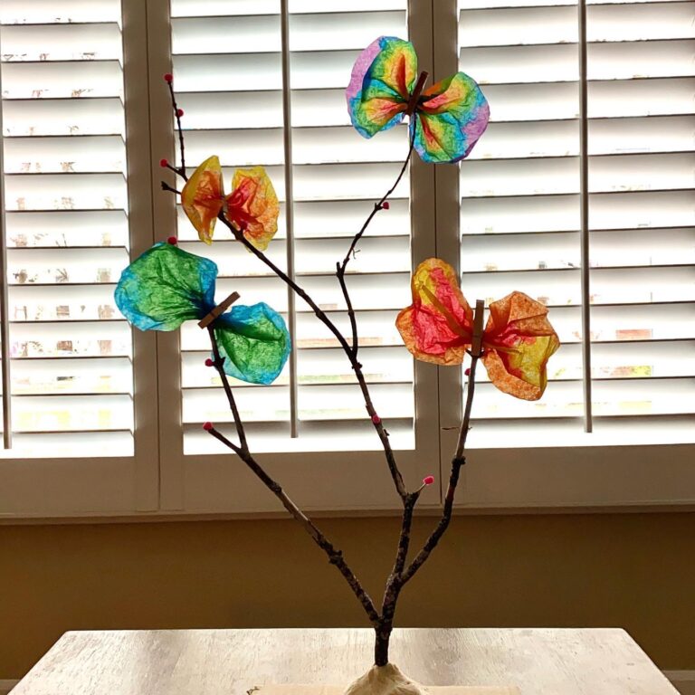 Coffee Filter Butterflies Are the Colorful Craft Kids Never Get Tired of