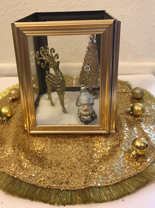 Mini Mason Jar Snow Globe