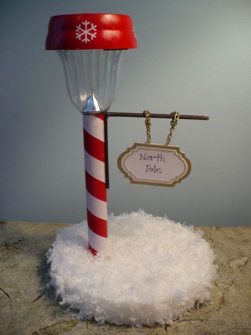 Frosted Snowball Candle Holder